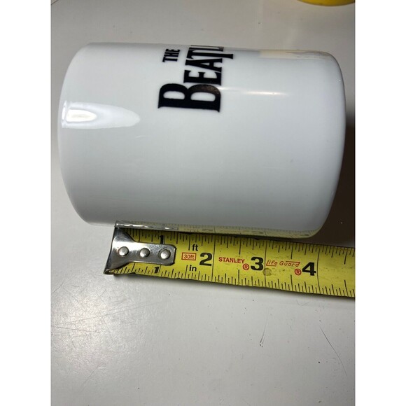 Vintage White The Beatles Rock Band Coffee Mug MINTY - Picture 4 of 4